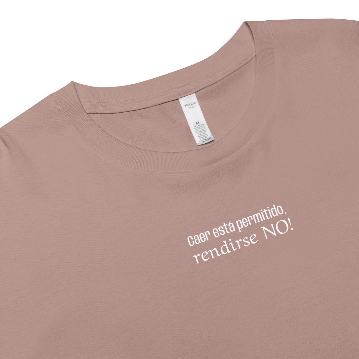 Rendirse No- crop top