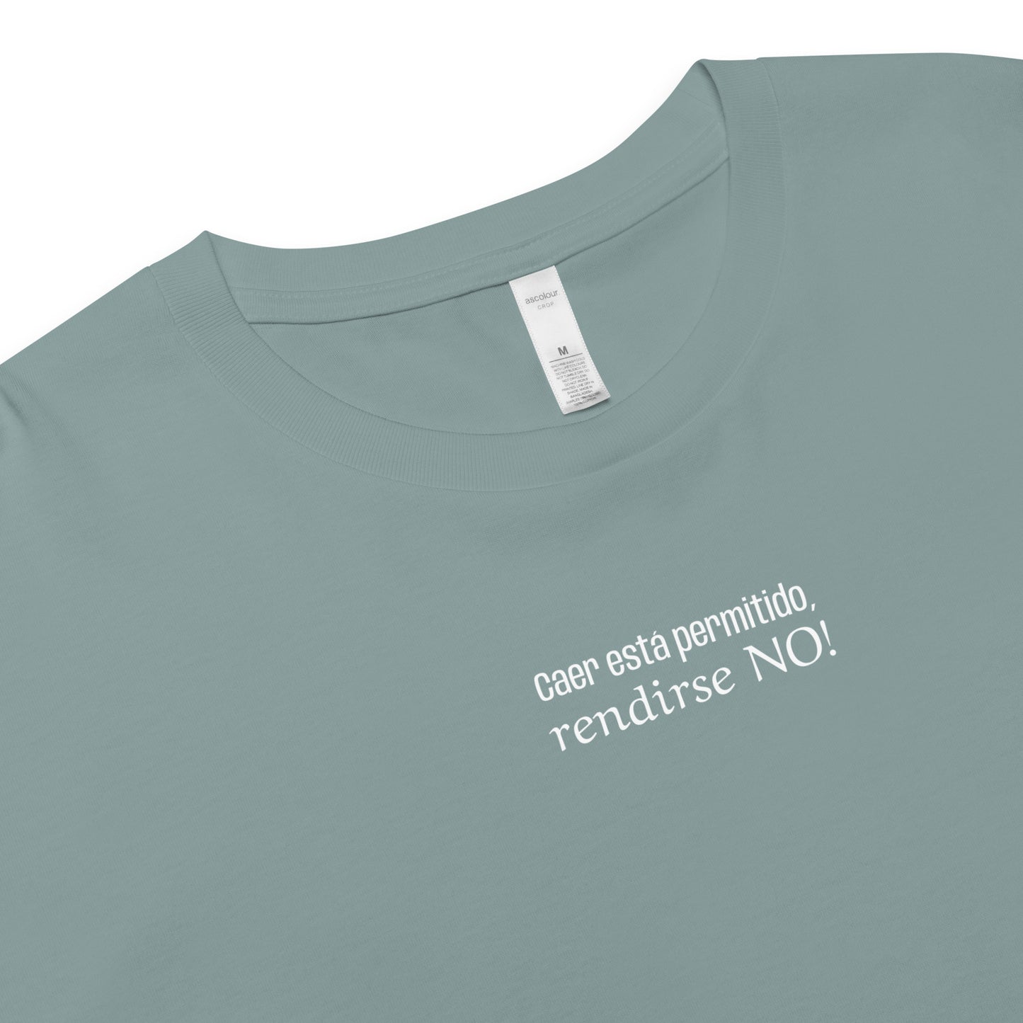 Rendirse No- crop top