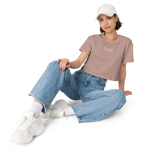 Rendirse No-  crop top